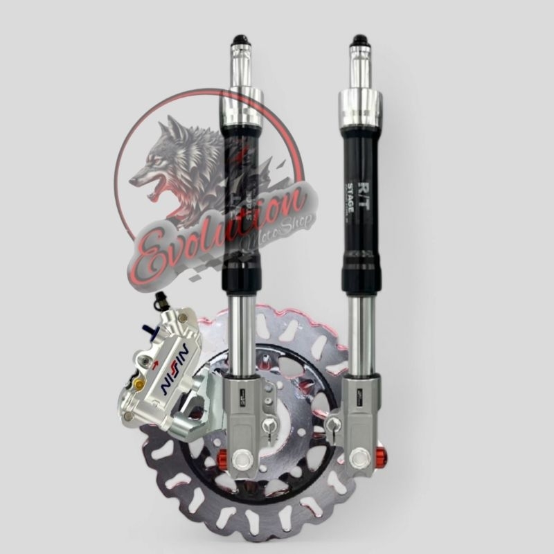 Shock depan SUPRA USD Shock depan upside down SUPRA - BLADE - REVO - KHARISMA Shock depan variasi be