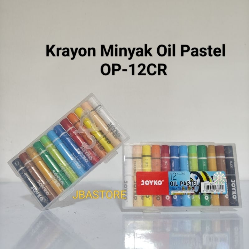 

Krayon Minyak Oil Pastel OP-12CR