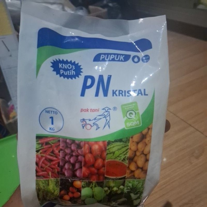 Pupuk KNO3 Putih Original Kemasan Pabrik 1kg