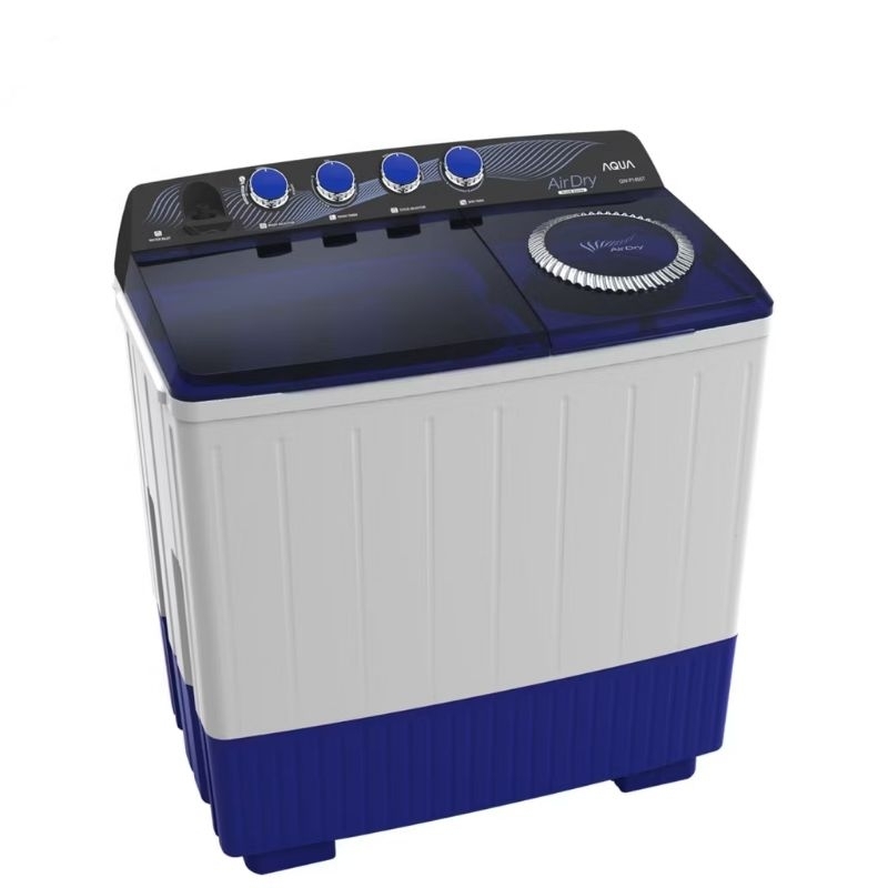 Mesin Cuci Aqua 2 Tabung QW-P1450T 14 Kg Hijab Mode QW P1450T