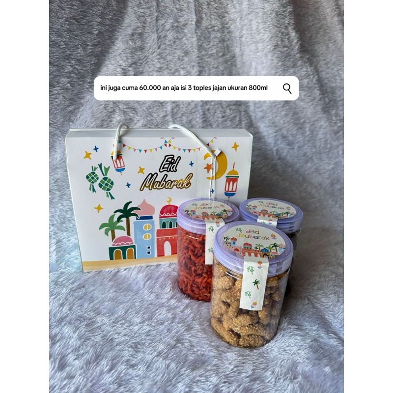 

Hampers Jajan 3 Toples