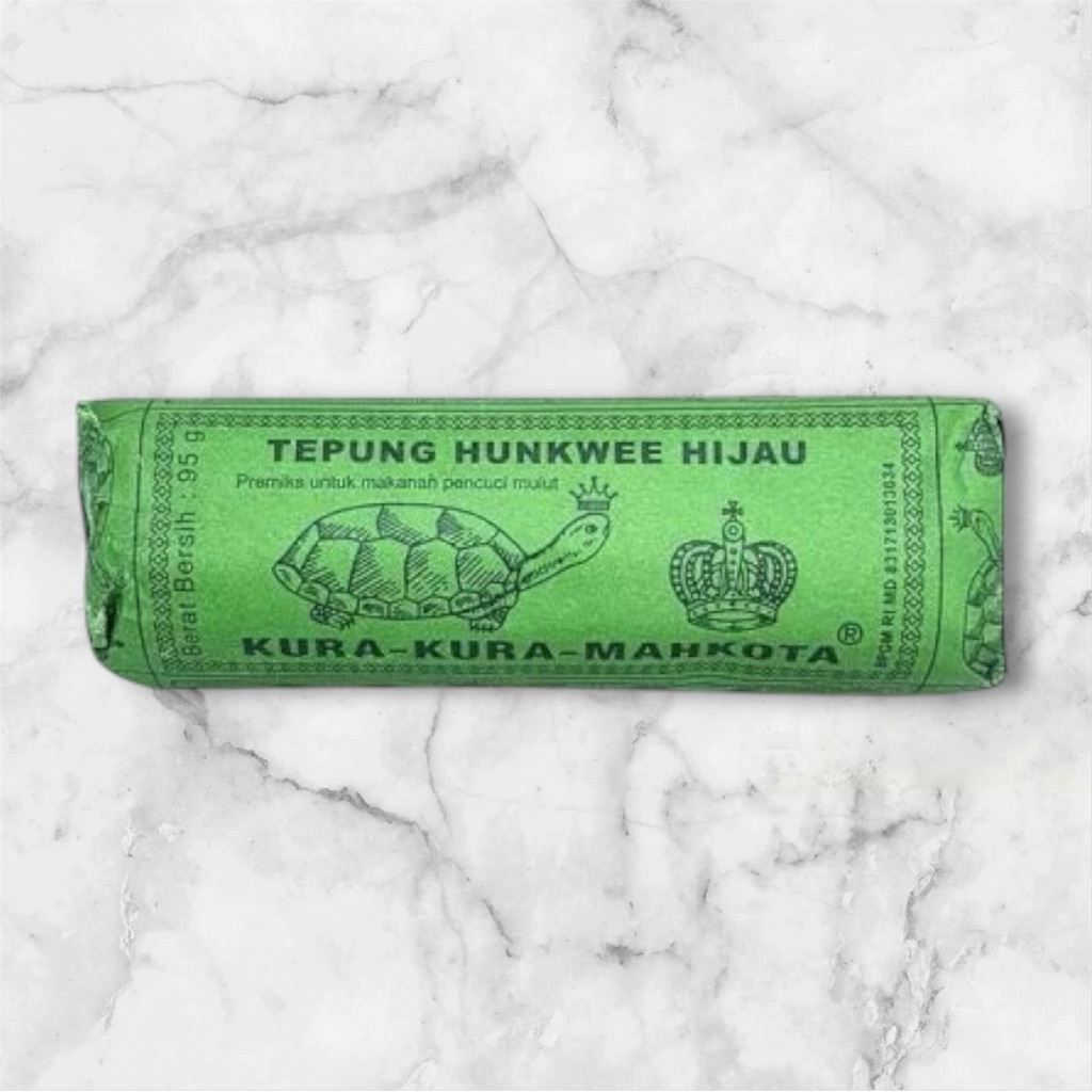 

Tepung Hunkwee Kura Kura Mahkota 95 Gram