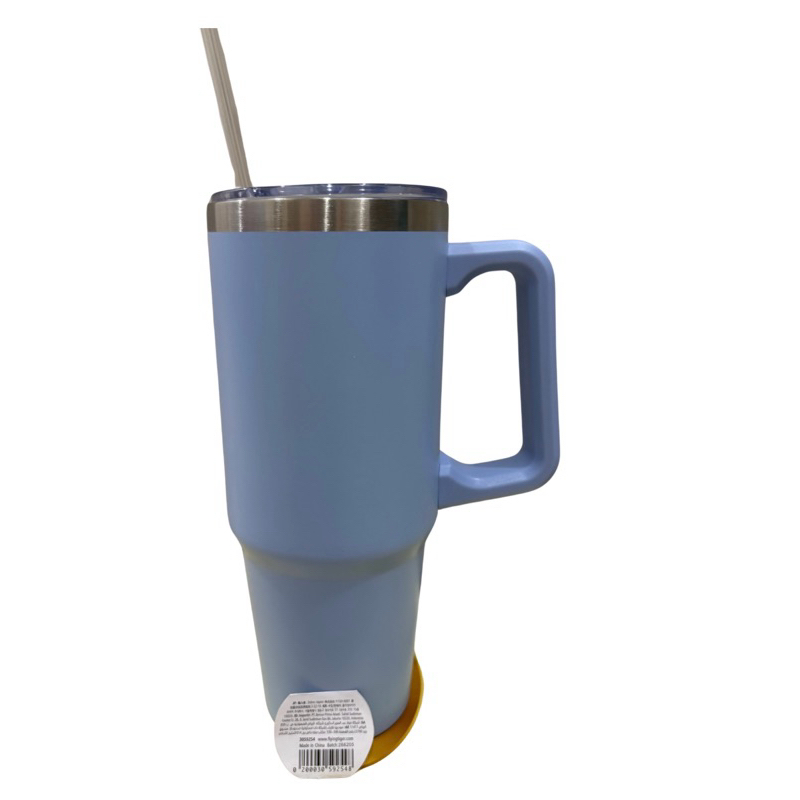 NEW murah Flying Tiger stainless tumblr 880ml (termasuk sedotan) tumbler botol minum viral olahraga 