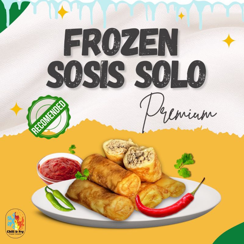 

Sosis Solo Premium Homemade isi 10 Tanpa Pengawet