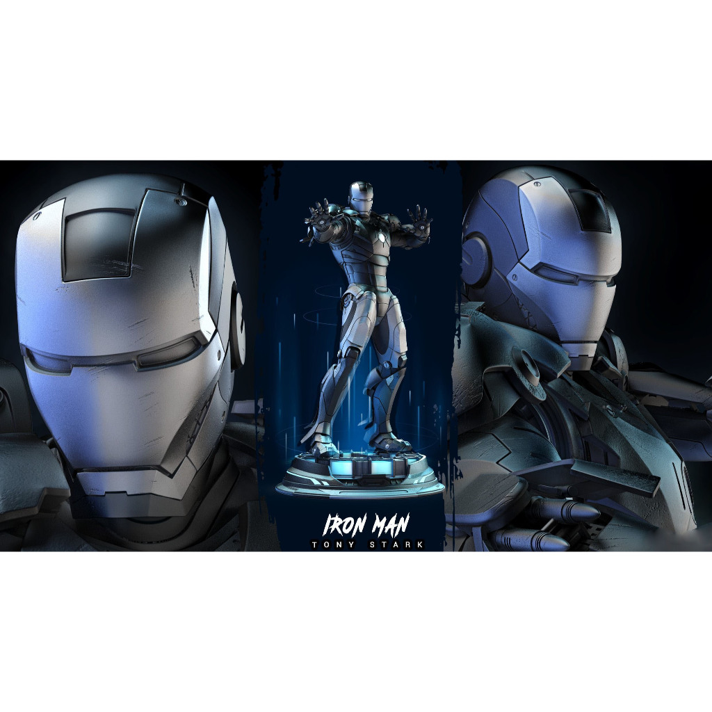 Iron Man Mark 3, 1/6, 3D Model