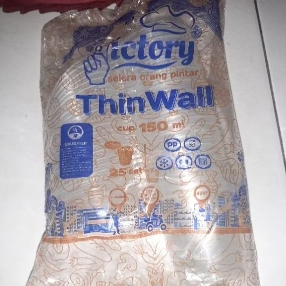Cup sambel 150 ml victory (25pcs)