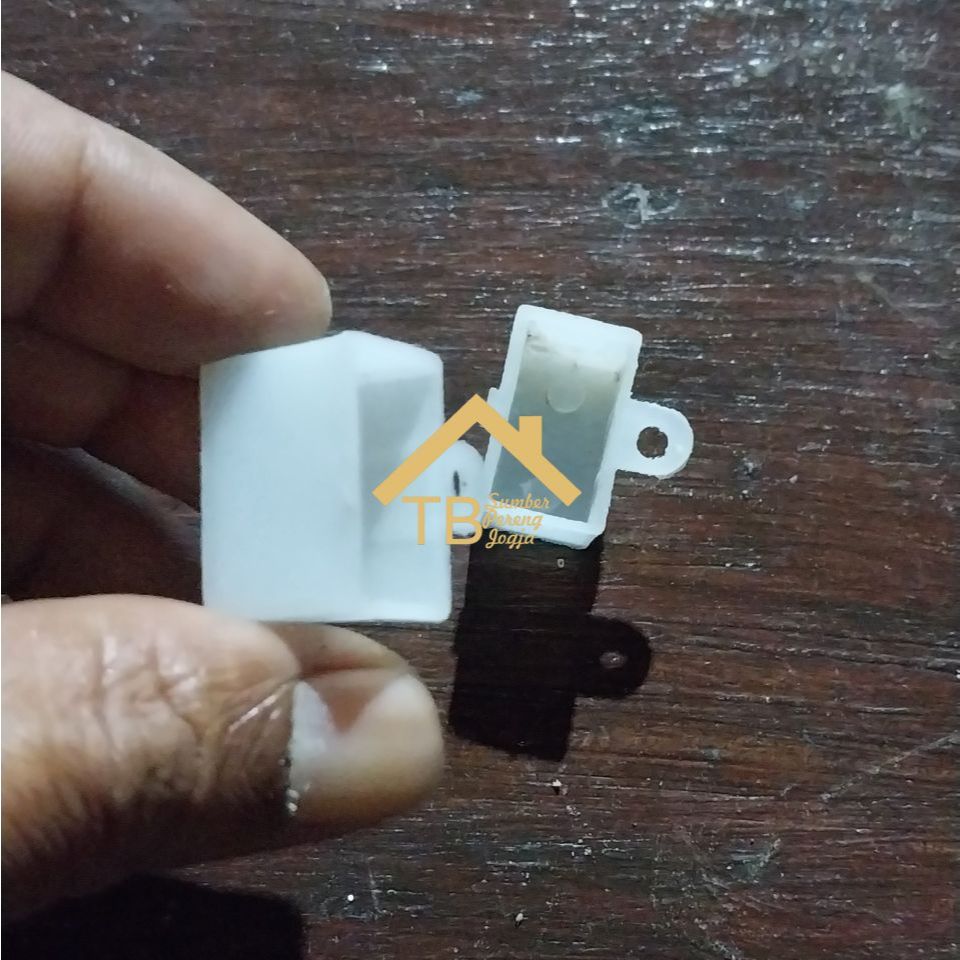 Tutup Rel End Cup Gorden Kotak Plastik PVC