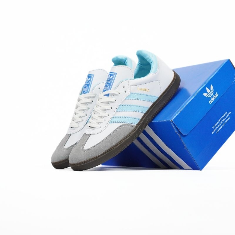 ADIDAS SAMBA OG WHITE BLUE