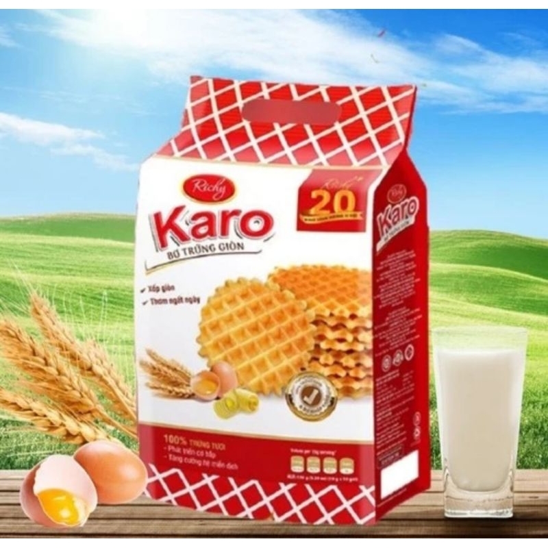 

Richy Karo Crispy Butter Waffles Isi 10 (150 Gr)
