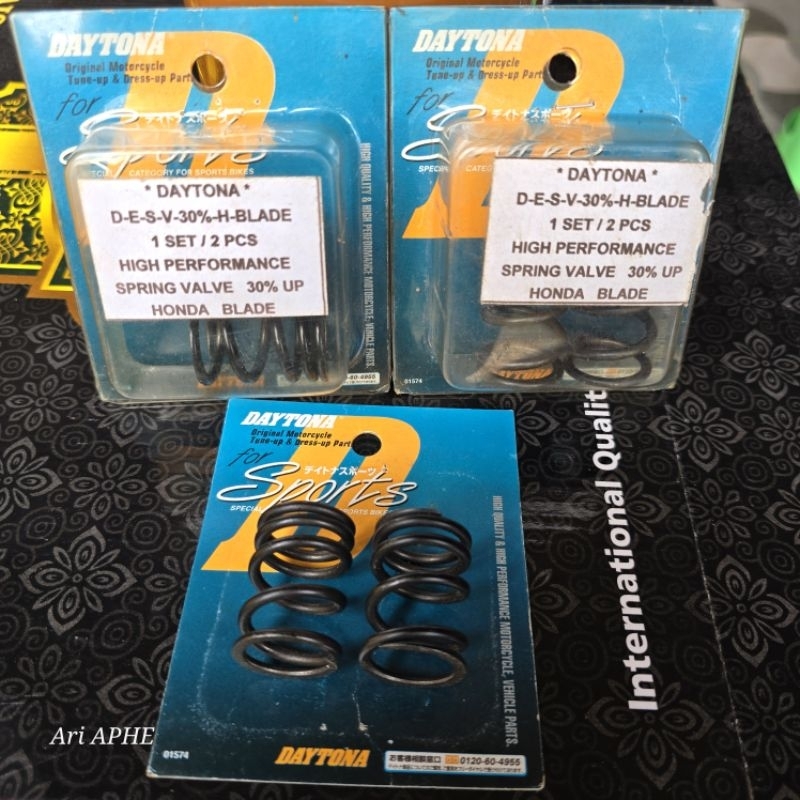 engine valve spring harder 30% DAYTONA japan original BLADE - KARISMA - SUPRA  / per klep PROMO