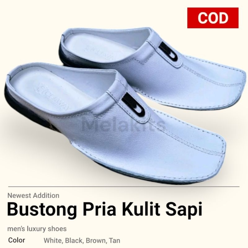 Sepatu Sandal Pria Kulit Sapi Asli