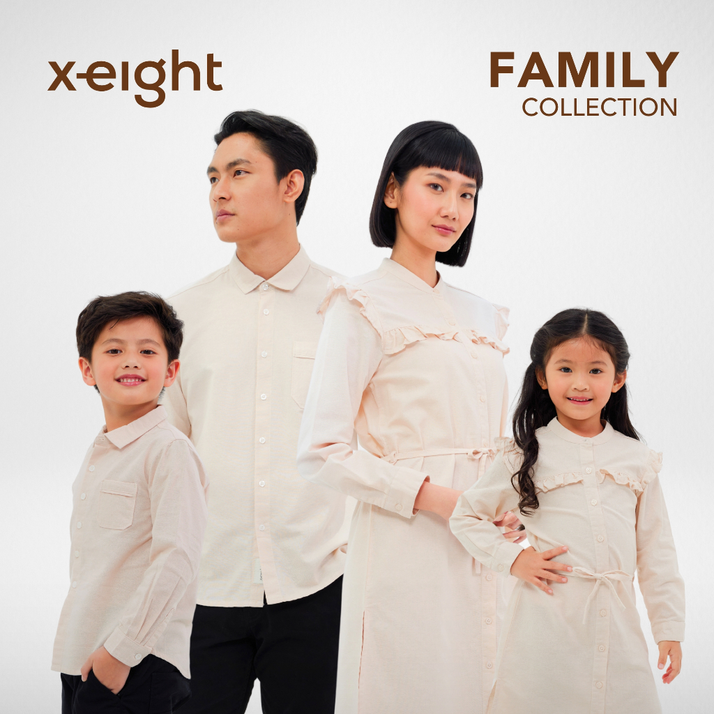 X EIGHT Revan Shirts Couple Family - Kemko Couple Keluarga