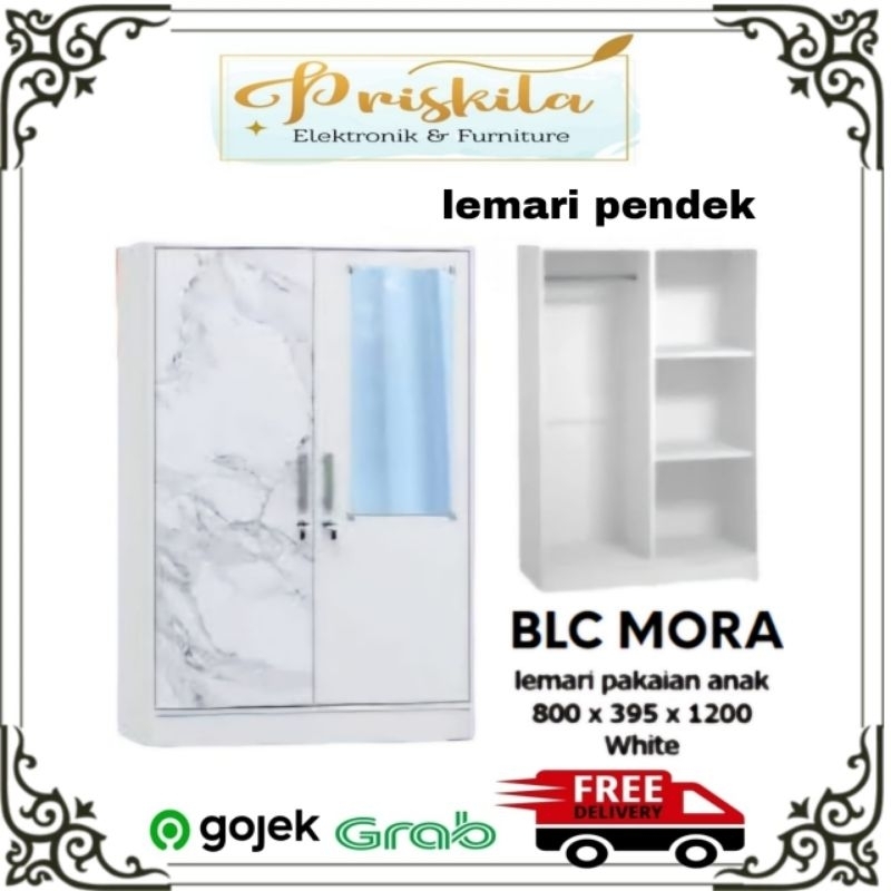 Lemari anak gstar / lemari pakaian pendek gstar/ lemari baju BLC Mora / lemari pakaian 2 pintu marbl