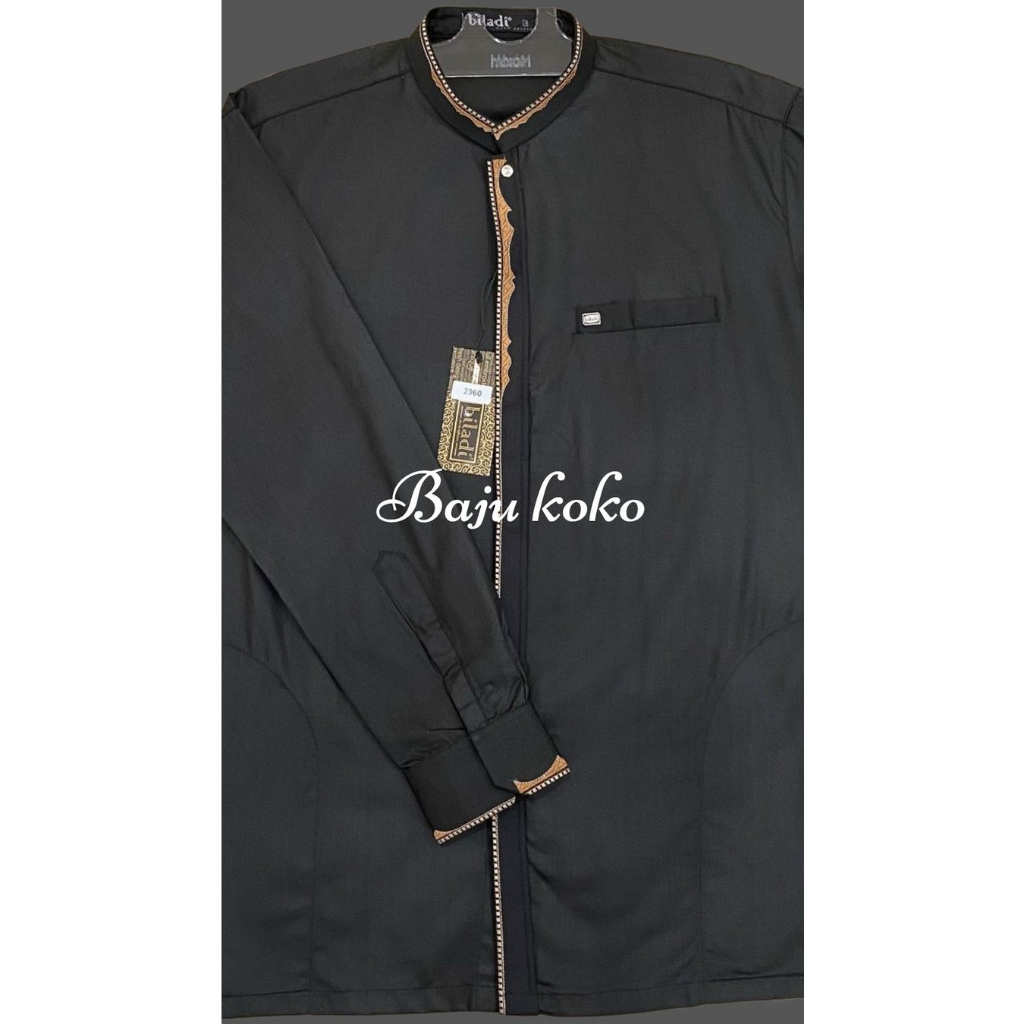 Koko Kharisma Kode 2960 Lengan Panjang Warna Hitam Ukuran L