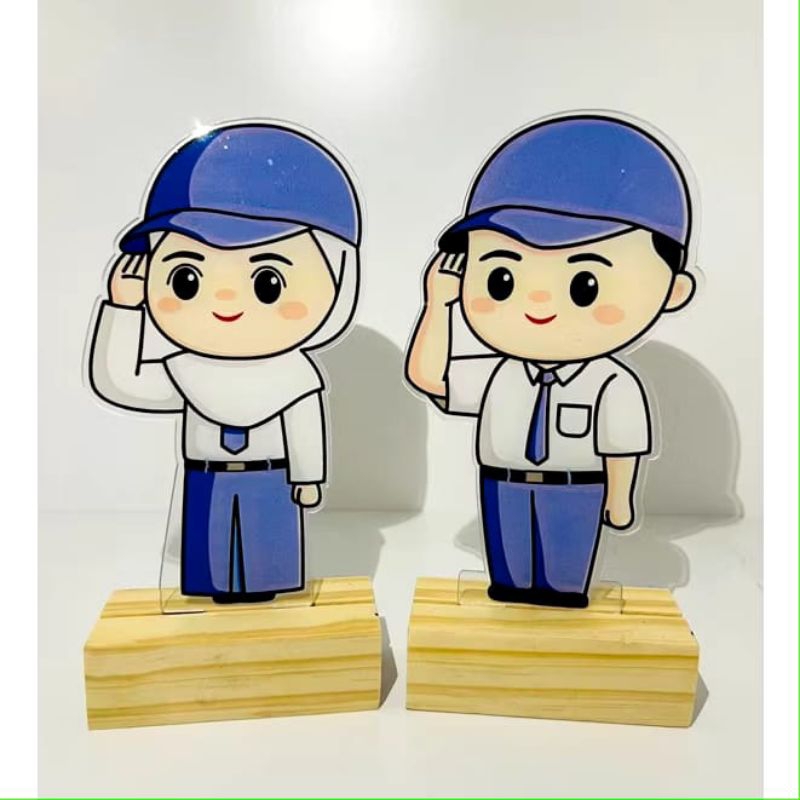 Piala SMA plakat SMA wisuda Akrilik Custom