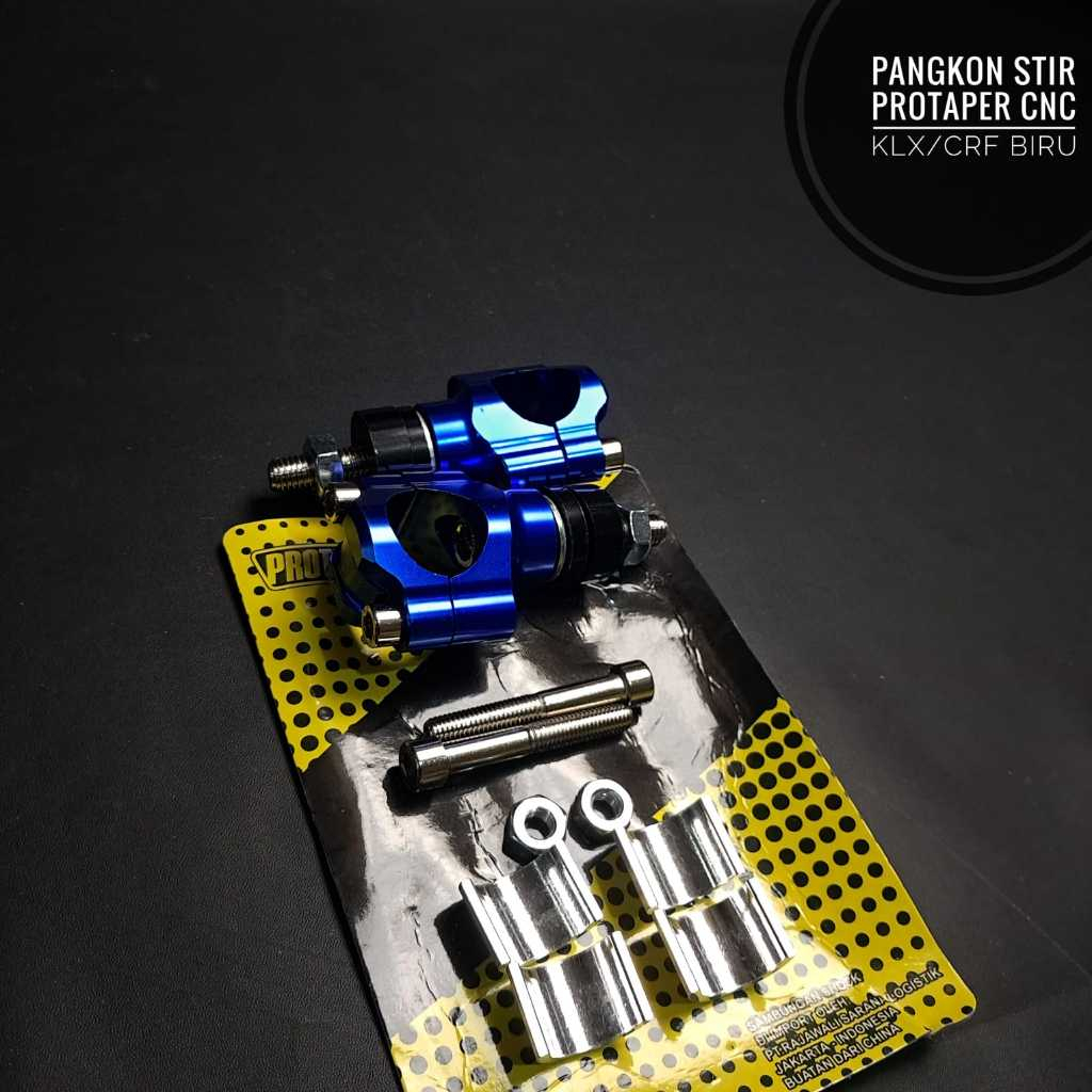 Pangkon Stir Protaper KLX/CRF Merah/Silver/Hitam/Biru