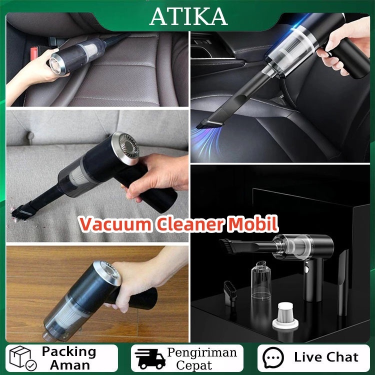 Penyedot Debu Serbaguna Vacuum Cleaner Mobil Portable Pengisapan Yang Kuat Aksesoris Mobil Penghisap