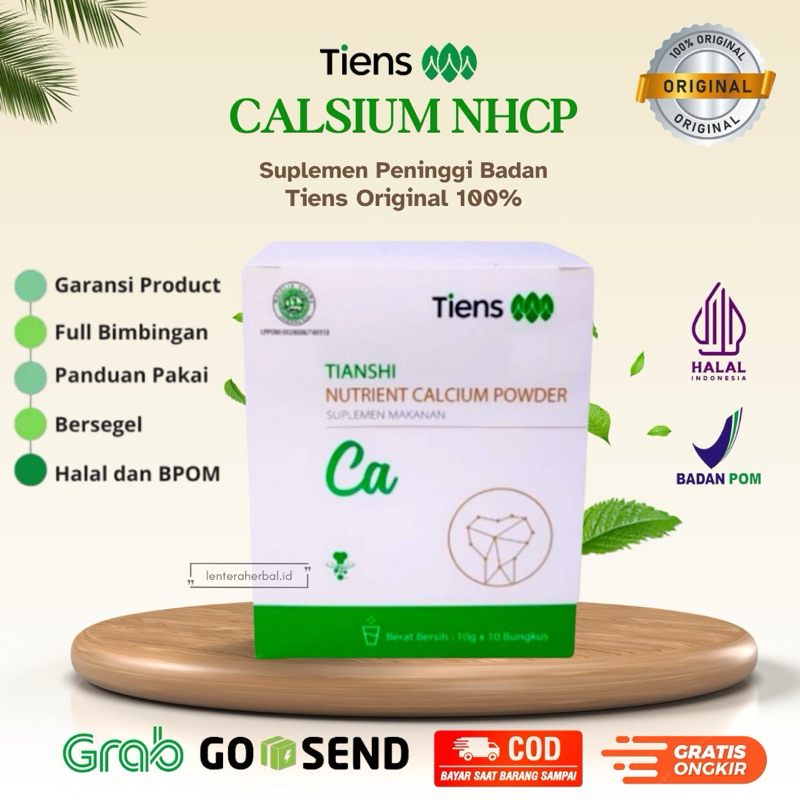 

SUSU KALSIUM PENINGGI BADAN | TIENS NUTRIENT CALSIUM POWDER NHCP 100% ORIGINAL
