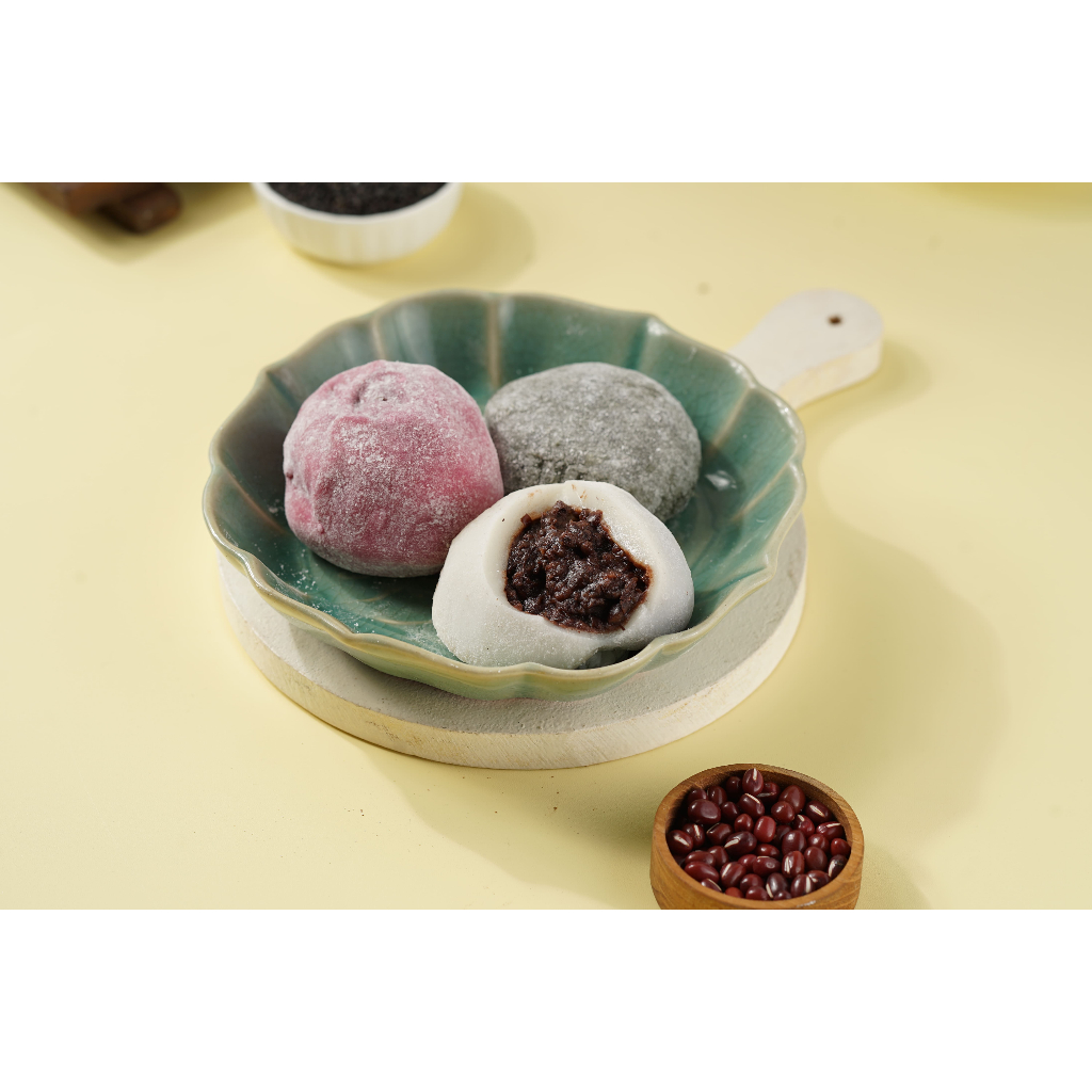 

Mochi (Tteok Isi Pasta Kacang Merah)