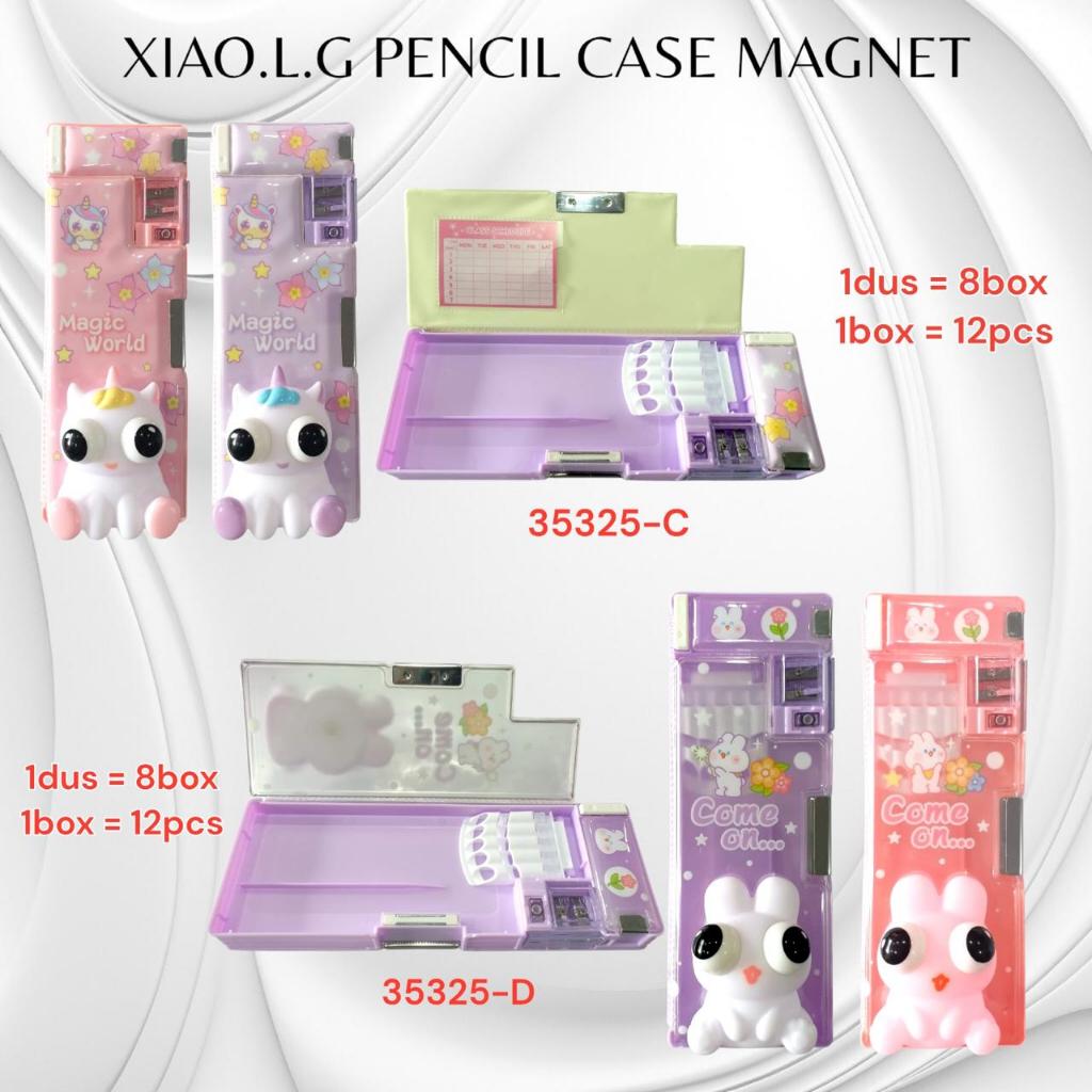 

PENSIL CASE MEGNET XIAOLINJING TIMBUL MOTIF