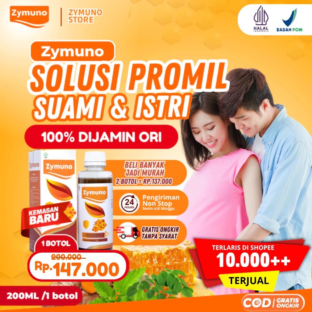 Zymuno Madu Herbal Imunoterapi Solusi Kanker dan Benjolan Official 1 Botol