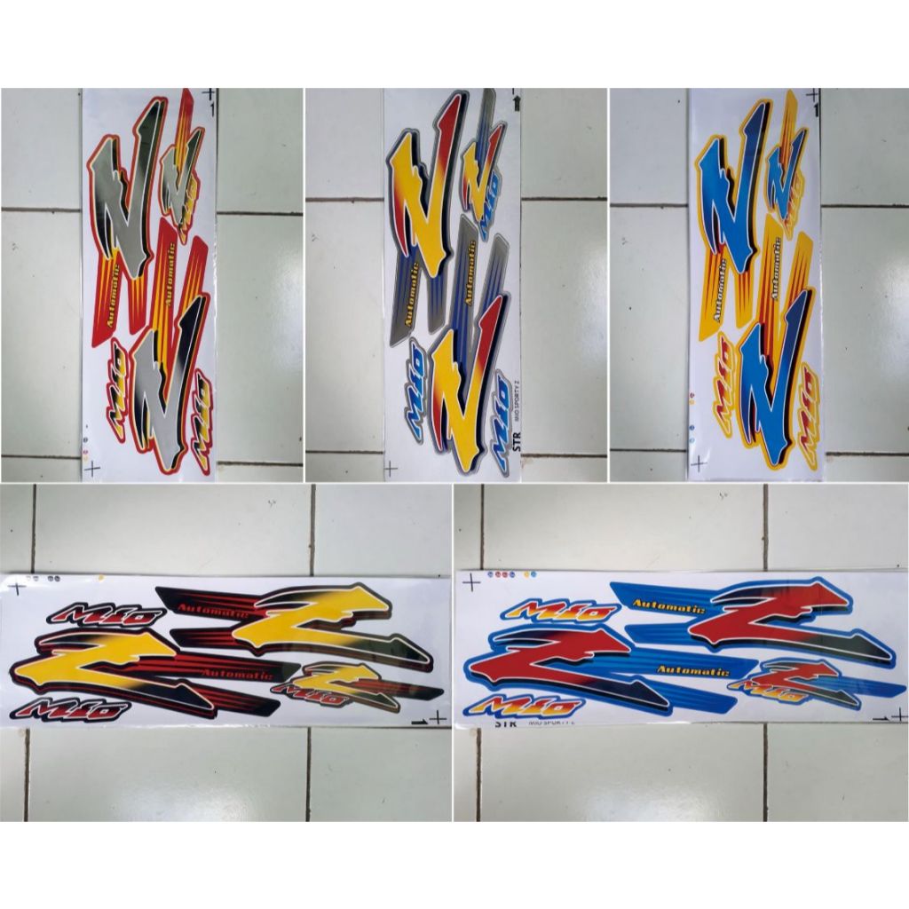 Striping Variasi Yamaha Mio Z Thailook - Striping Mio Z