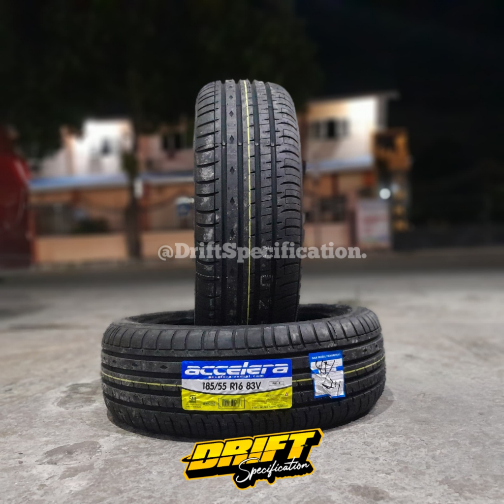 Ban Mobil Accelera 185 55 R16 PHI-R - Ban Standart Mobil Honda Jazz 185 / 55 R16