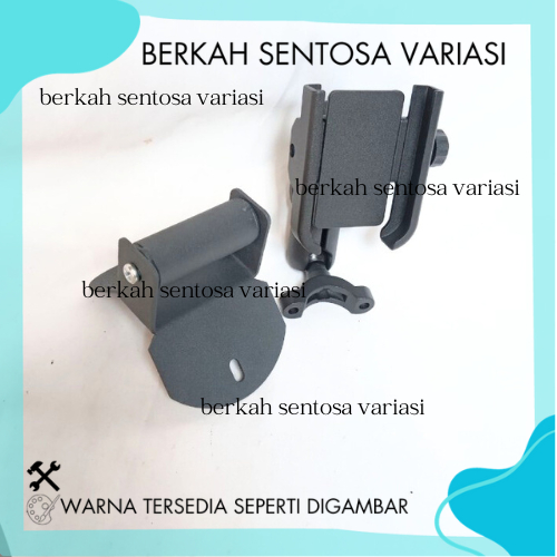 PAKET HOLDER HP BREKET BRACKET GPS HOLDER HP MOTOR YAMAHA NMAX NEW COVER STANG MOTOR NMAX BARU HOLDE