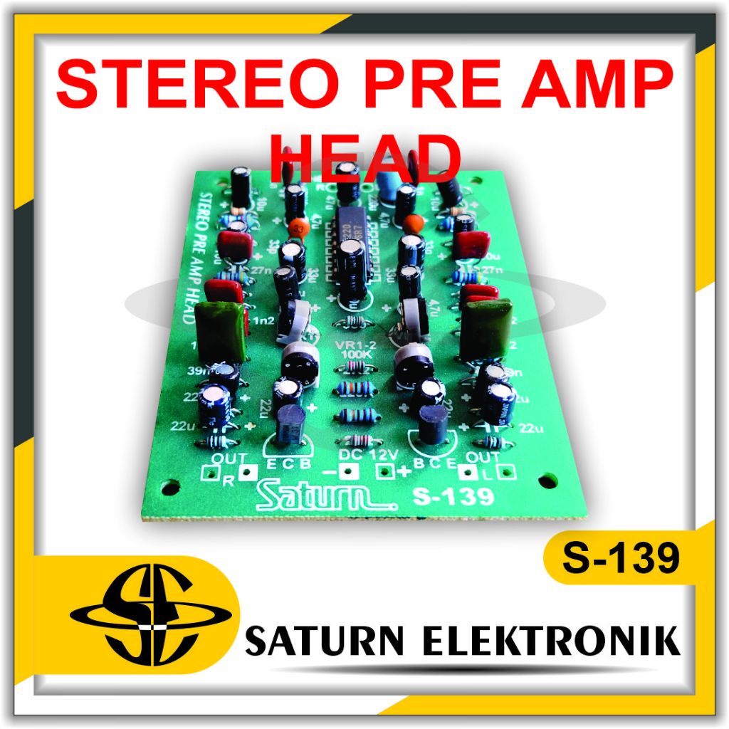 Kit Stereo Preamp Head LA3220 S-139