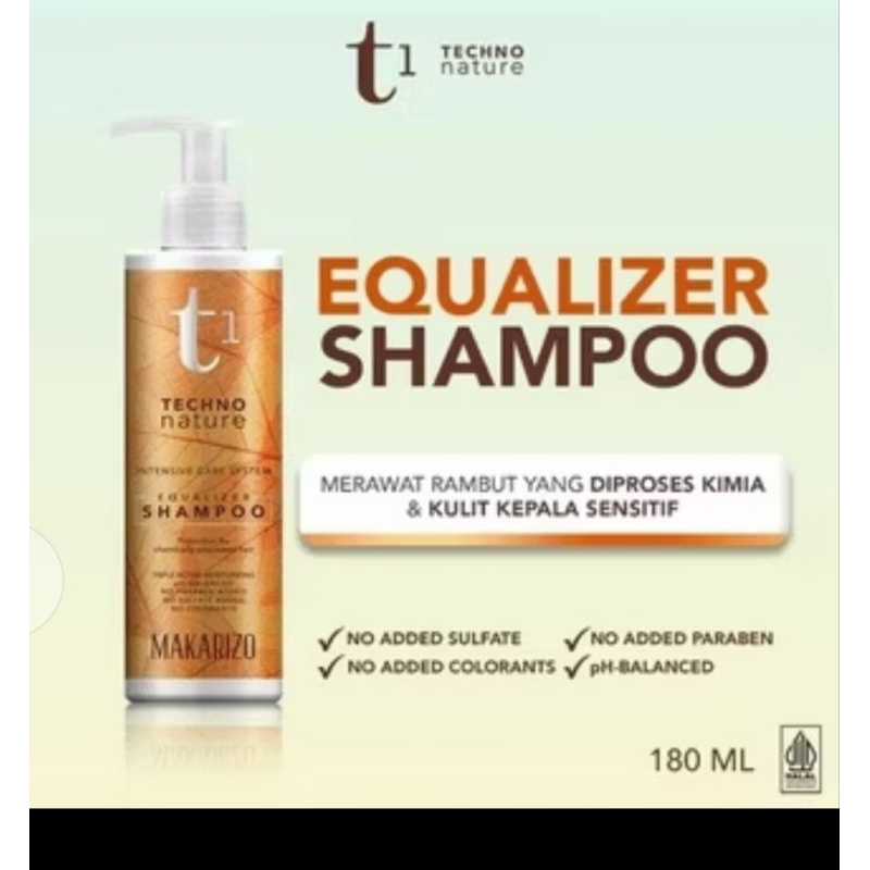 Techno nature T1 Shampo makarizo equalizer