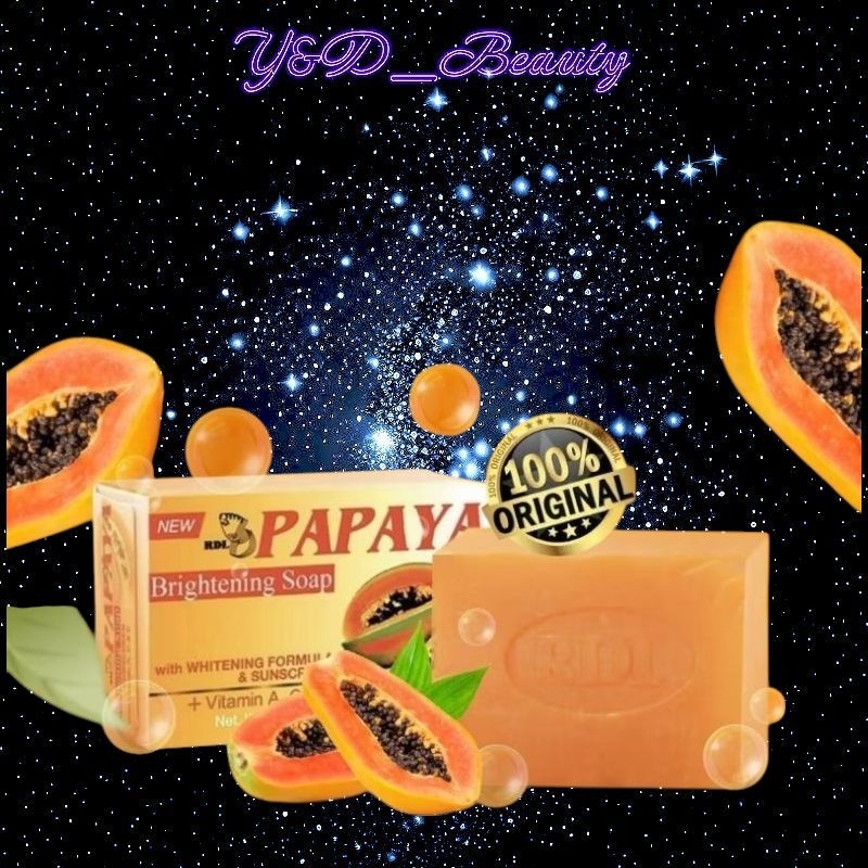 SABUN PAPAYA RDL - RDL PAPAYA - SABUN PAPAYA WHITENING SOAP