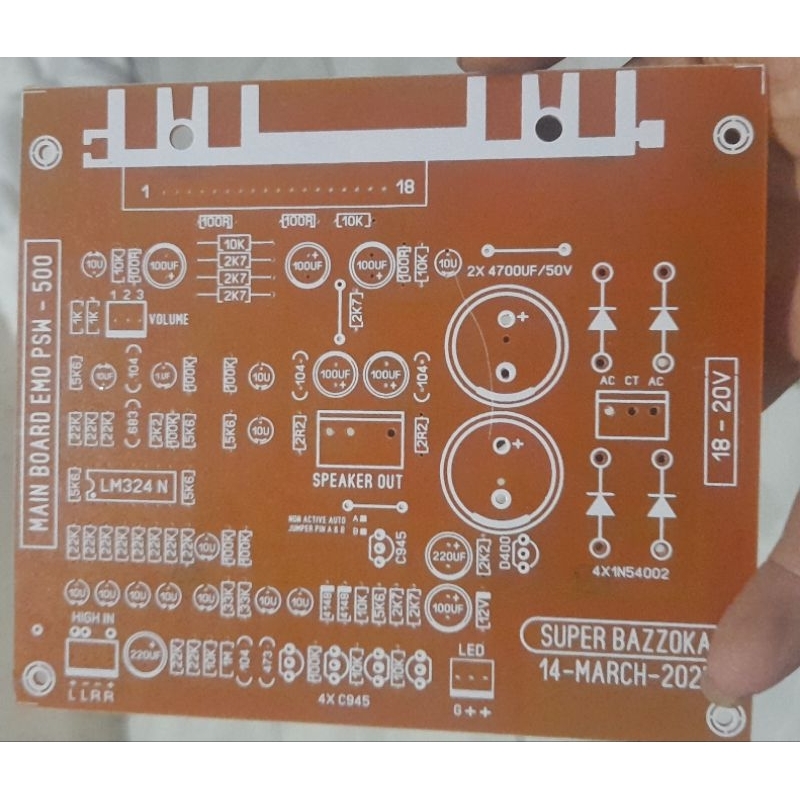 PCB PSW 500 rebah