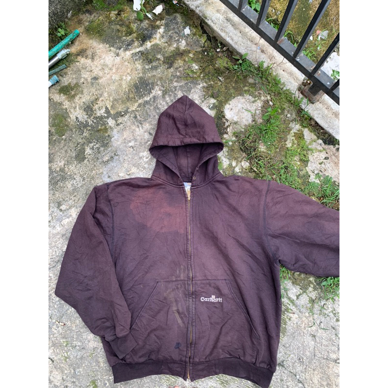 carhartt zipper hoodie