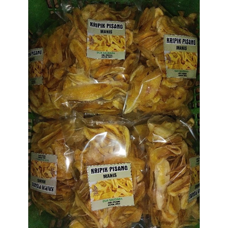 

kripik pisang manis dan gurih