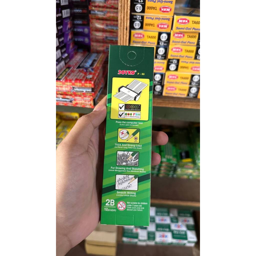 

Pensil Joyko p88 1pack isi 12pcs