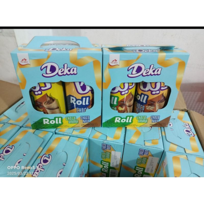 

DEKA WAFERROLL EDISI LEBARAN KEMASAN KALENG 2X120GR