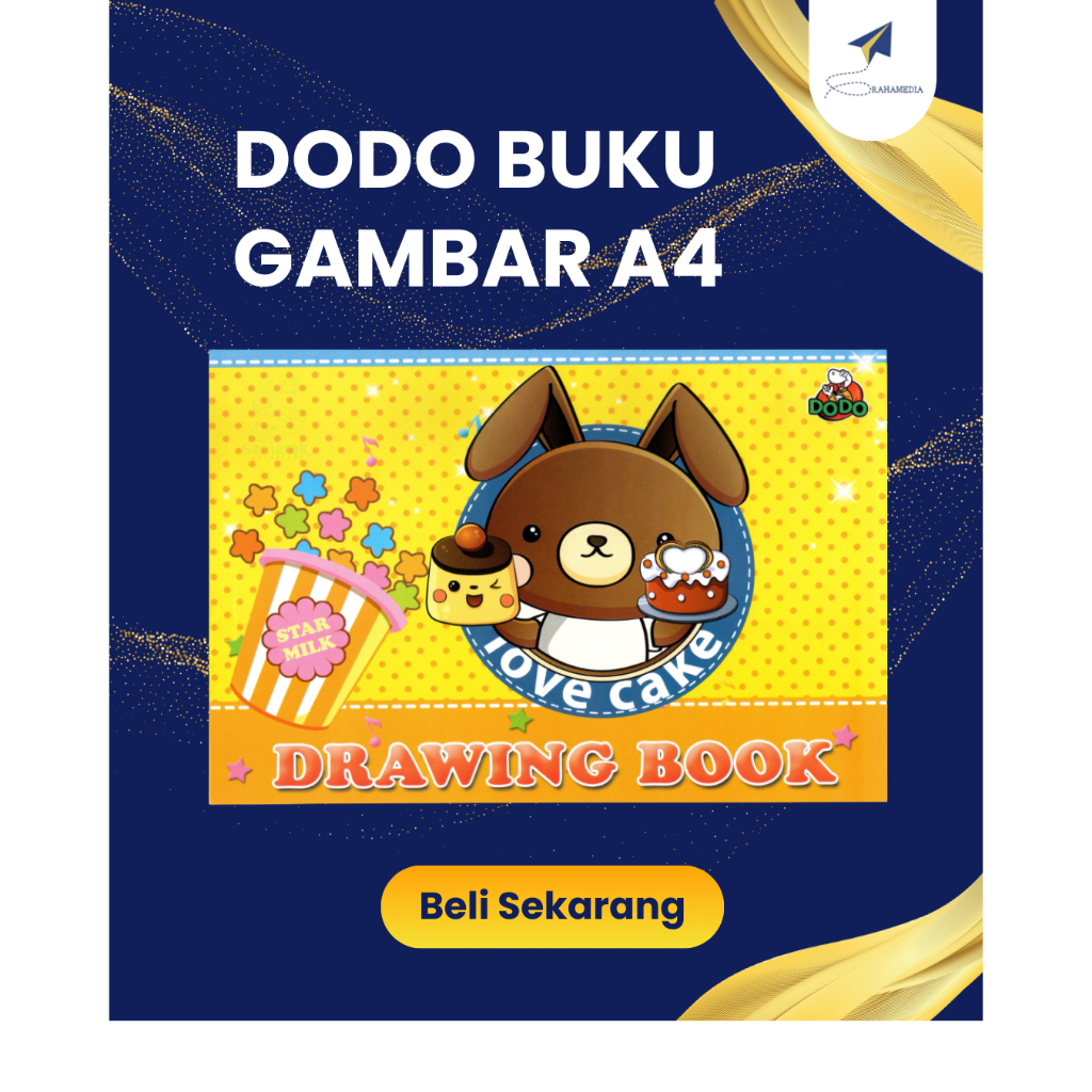 

(PACK) Dodo Buku Gambar A4 | Buku Gambar Original | Buku Gambar Murah