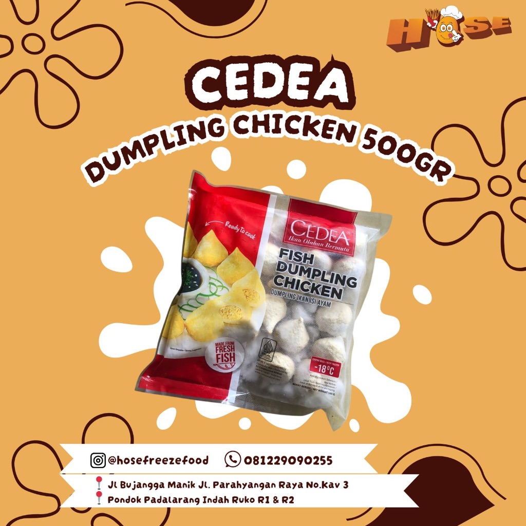 

Cedea Dumpling Chicken 500gr