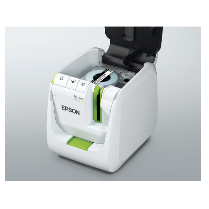 

LW1000P (Tape Width 6, 9, 12, 18, 24, 36 mm) - Epson LabelWorks LW-1000P Wi-Fi PC-Connectable Label Printer - Garansi 1 Tahun