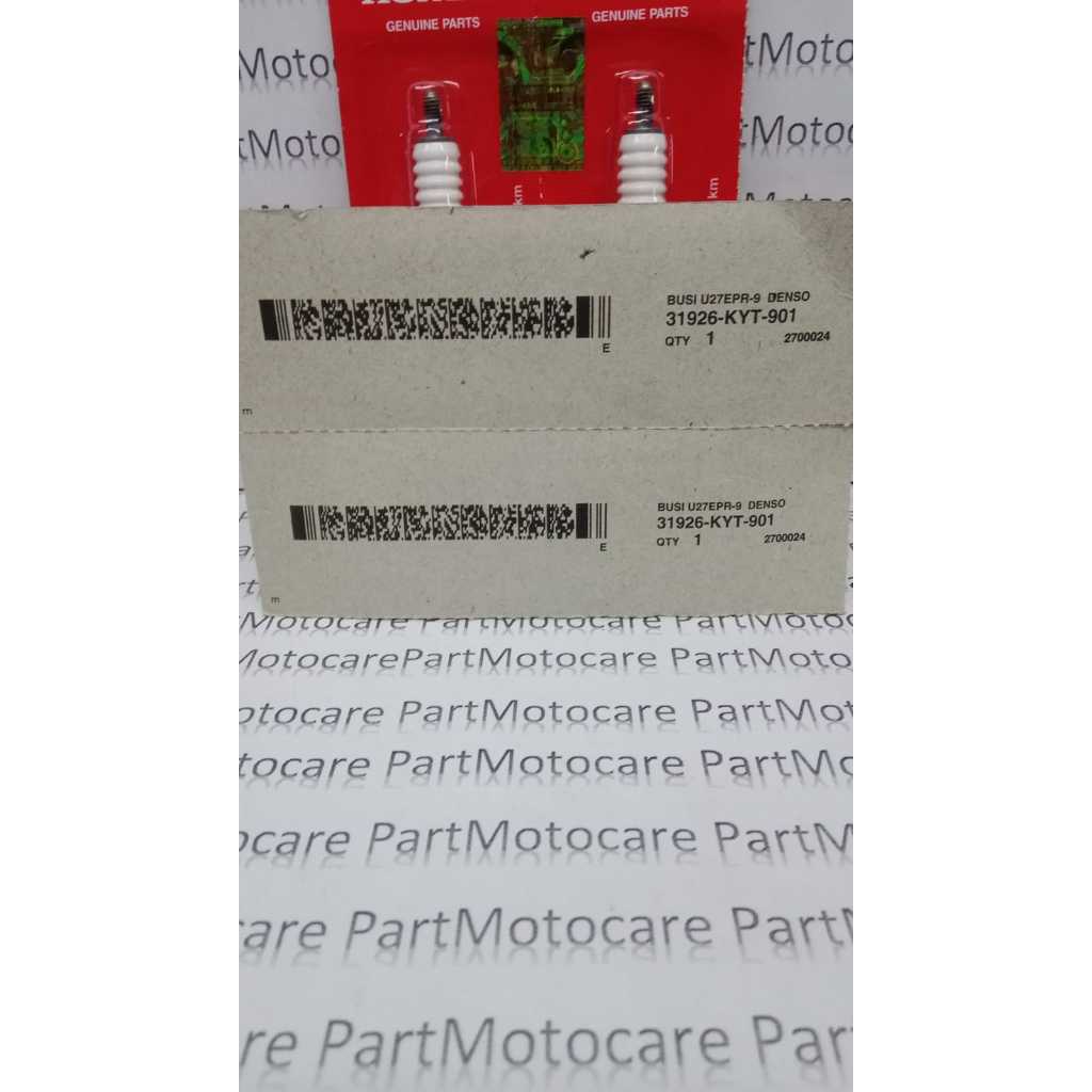 Busi (Spark Plug) U27EPR-9 (Denso) BEAT FI CSOOPY FI VARIO FI ORI HONDA