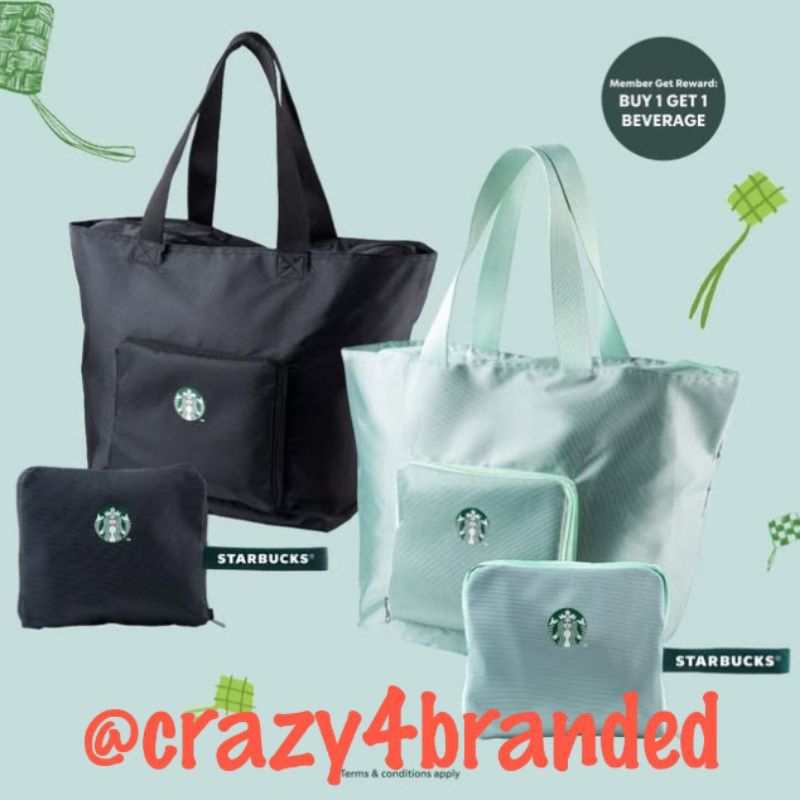 Starbucks Indonesia Ramadhan Foldable Tote Bag 2025