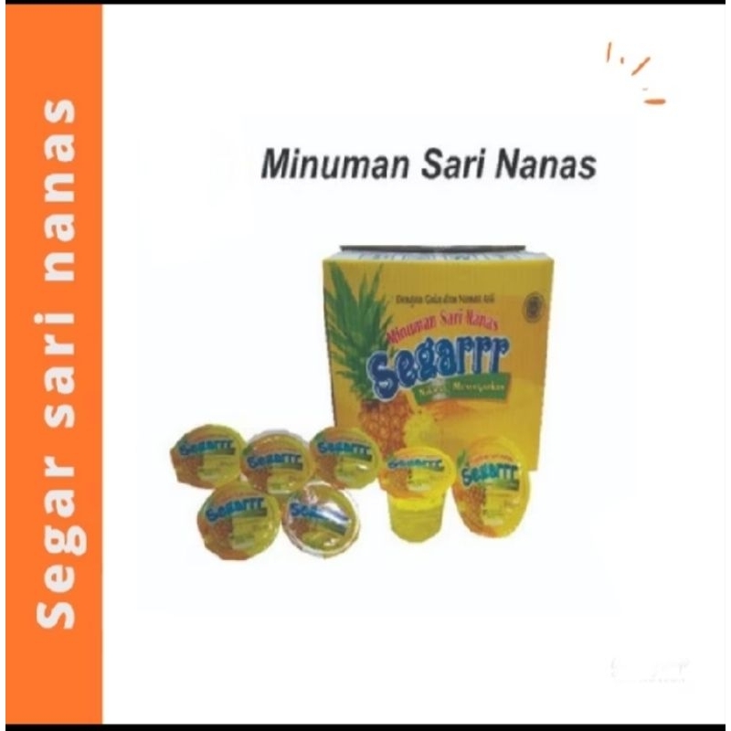 

Segar Nanas Minuman gelas