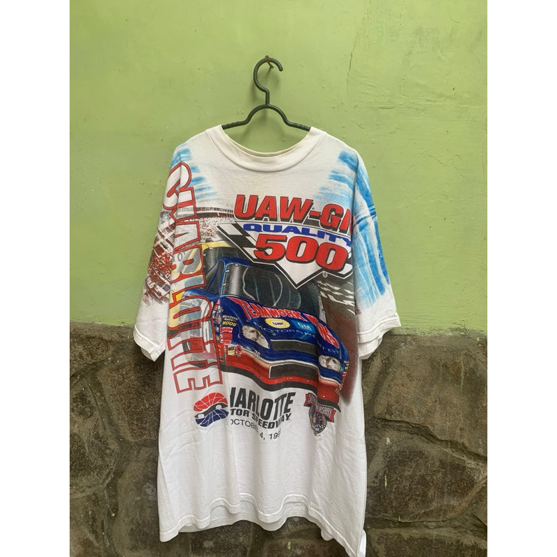 Kaos Vintage Nascar Charlotte Official Tag Chase