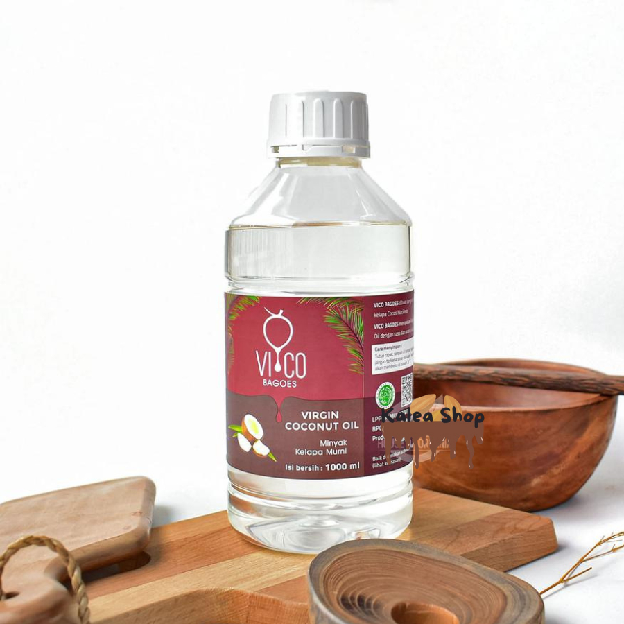 

VICO Bagoes Extra Virgin Coconut Oil 1 liter - Minyak Kelapa