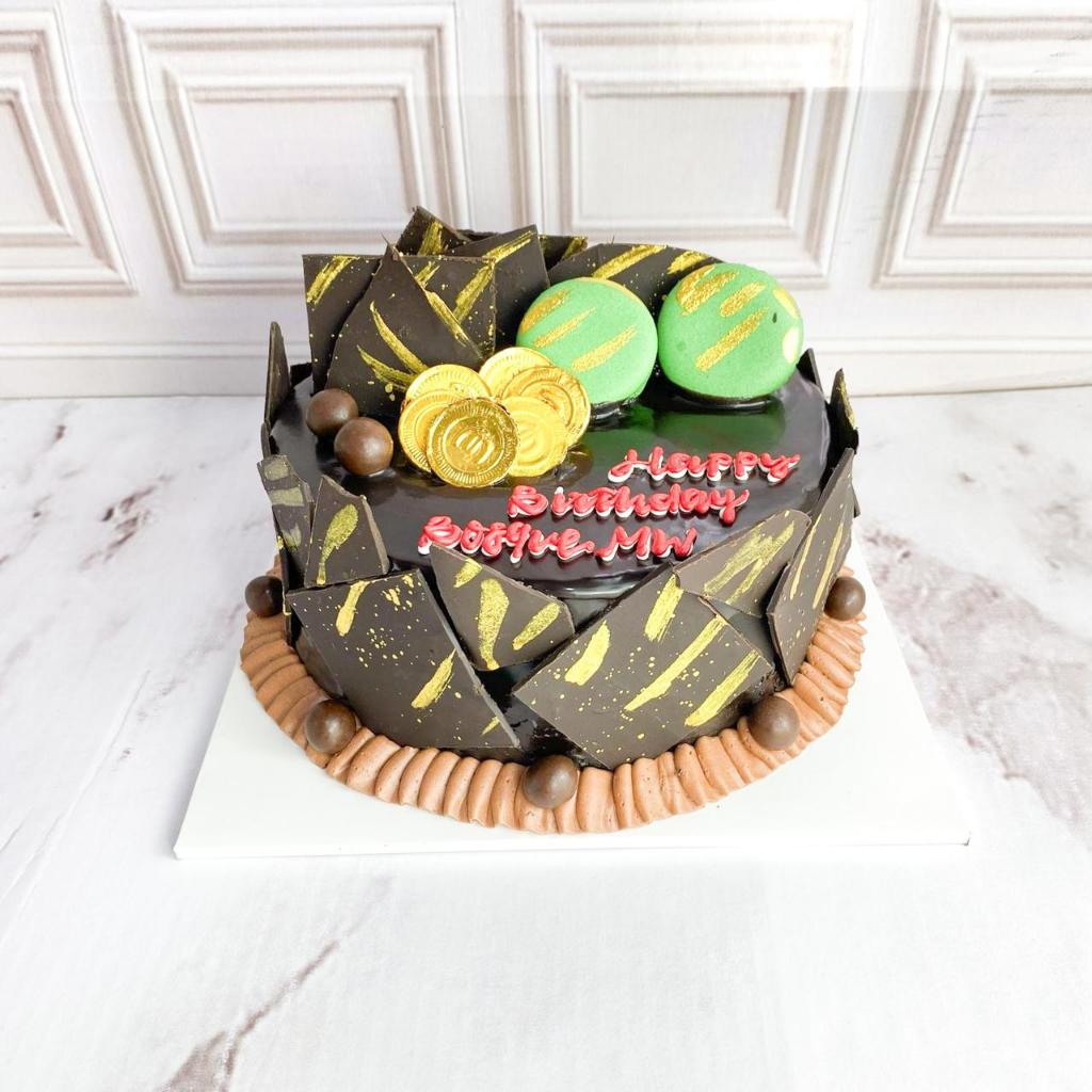 

Kue Ulang Tahun/Birthday cake/kue ultah tema chocolate/Kue chocolate fudge