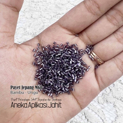 50 GRAM PAYET JEPANG MGB BAMBU PASIR 41 UNGU KRISTAL
