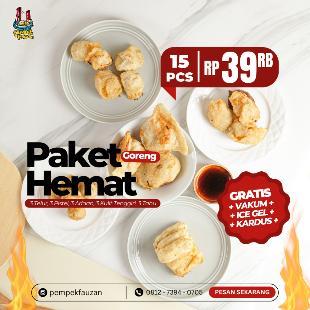 

Paket Hemat - Varian Gorengan 15 Pcs