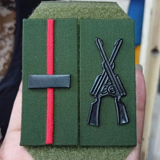 Pangkat baju PDL  Baru Kostrad Hijau Sage || PDL Malvinas || PDL Matra LETDA LETTU KAPTEN INF Infant