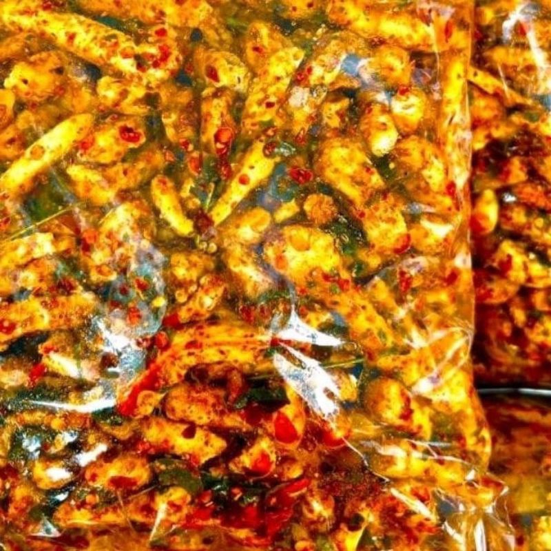 

Basreng pedas daun jeruk 1Kg Gram