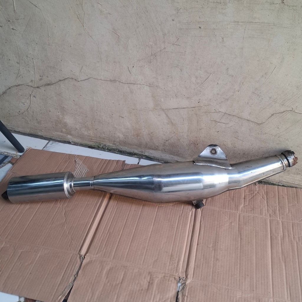 Cylincer Knalpot fiz r f1 z poswan original copotan (bekas belek)